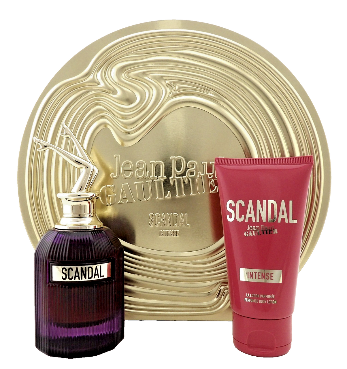 Jean Paul Gaultier Scandal INTENSE 2.7oz EDP INTENSE Spray+2.5oz B/Lot. New SET
