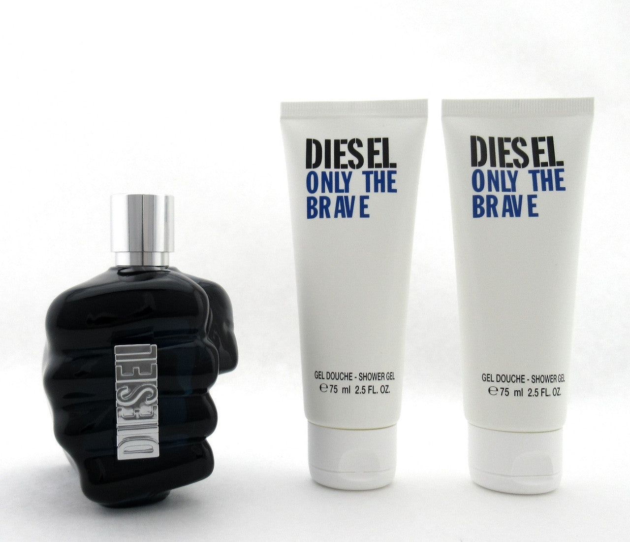 Diesel Only the Brave 4.2 oz. EDP Spray + 2 X 2.5 oz. Shower Gel New Men's SET