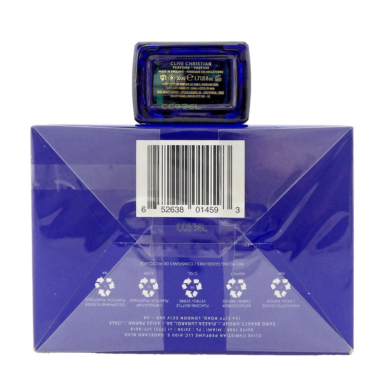 Clive Christian Jump Up and Kiss Me Hedonistic 1.7oz Parfum Spray New DAMAG. Box