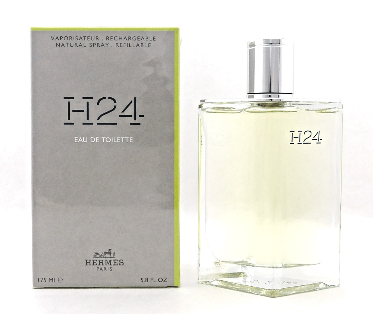 H24 by Hermes 5.8 oz. Eau de Toilette Spray REFILLABLE for Men. New Sealed Box