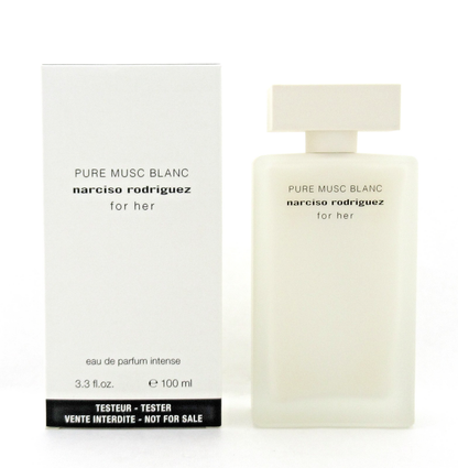 Pure Musc Blanc Narciso Rodriguez 3.3 oz. Eau De Parfum Intense Spray New Tester