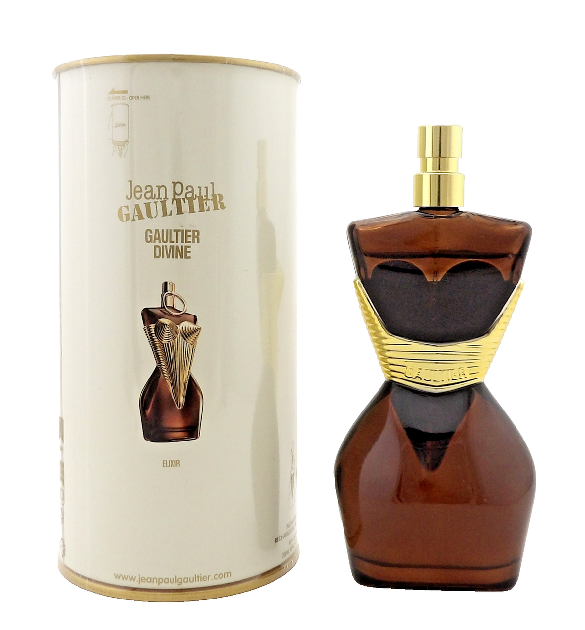 Gaultier Divine ELIXIR by Jean Paul Gaultier 3.4 oz PARFUM Spray New Sealed Can