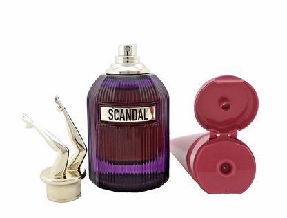 Jean Paul Gaultier Scandal INTENSE 2.7oz EDP INTENSE Spray+2.5oz B/Lot. New SET