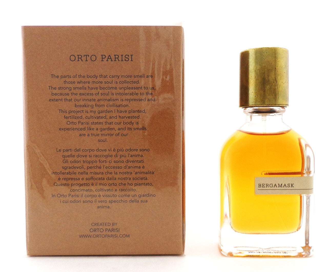 Orto Parisi BERGAMASK 1.7 oz. Parfum Spray Unisex. New Sealed Box