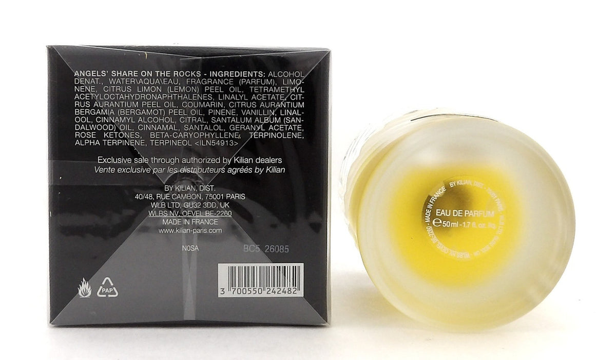 Kilian Angels' Share on the Rocks 1.7 oz. Eau de Parfum Spray Unisex. New in Box