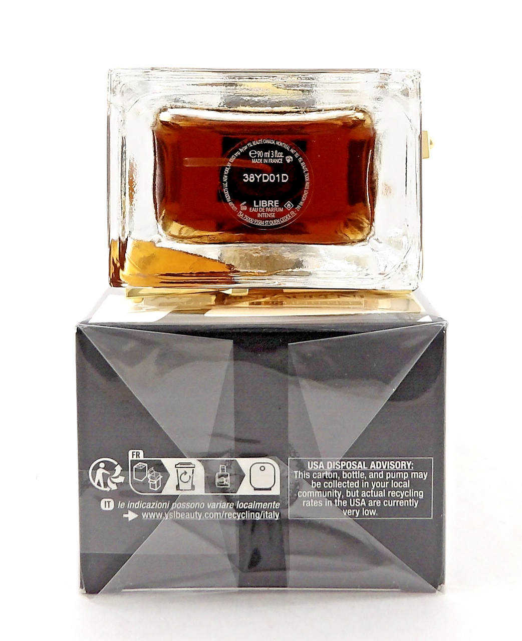 Yves Saint Laurent Libre 3.0 oz. EDP INTENSE Spray for Women. New Sealed Box