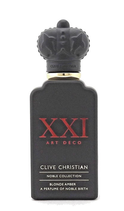 Clive Christian XXI Art Deco Blonde Amber 1.7 oz. Perfume Spray. New DAMAGED Box