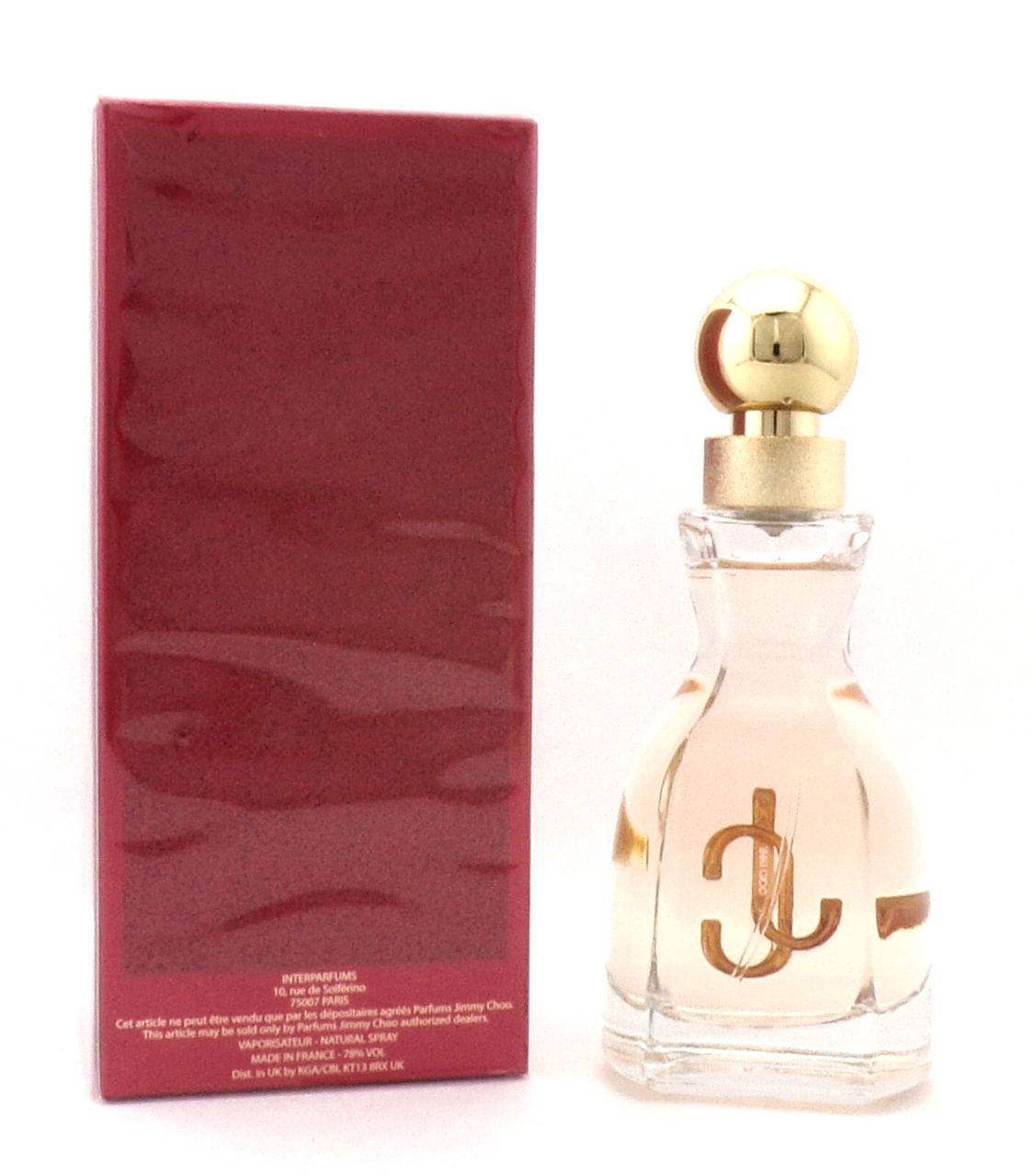 I Want Choo by Jimmy Choo 1.3 oz. Eau de Parfum Spray for Women. New DAMAGED Box
