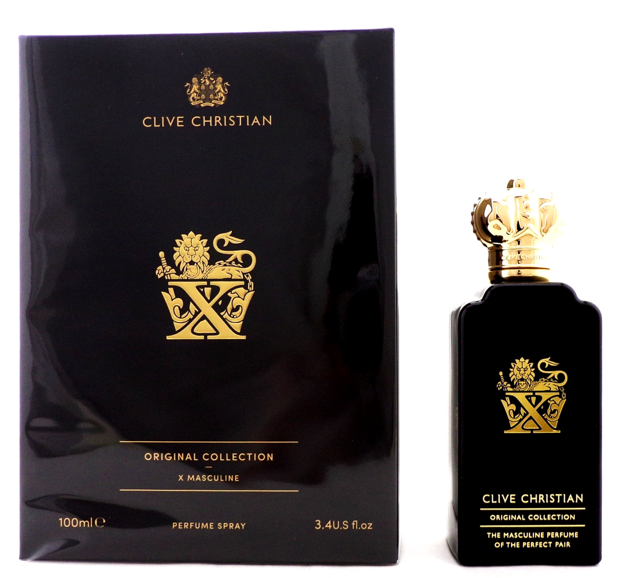 Clive Christian X Masculine 3.4 oz./ 100 ml. Parfum Spray for Men New Sealed Box