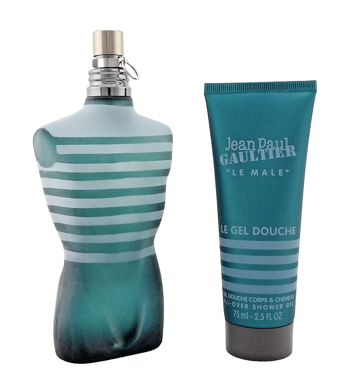 Jean Paul Gaultier LE MALE 4.2 oz. EDT Spray + 2.5 oz. Sower Gel. New Men's SET