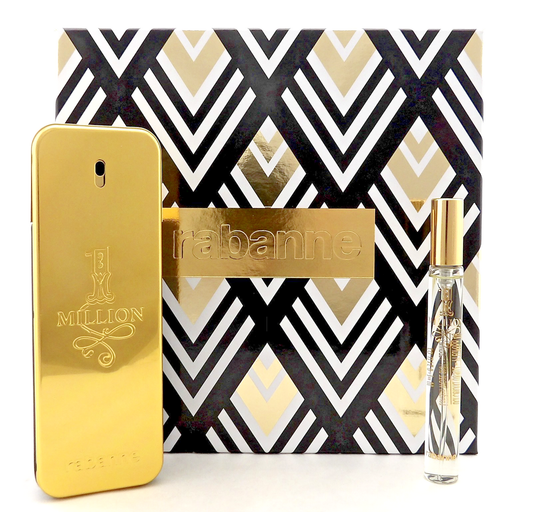1 Million by Rabanne 3.4 oz. + 0.34 oz. Eau de Toilette Spray. New SET for Men