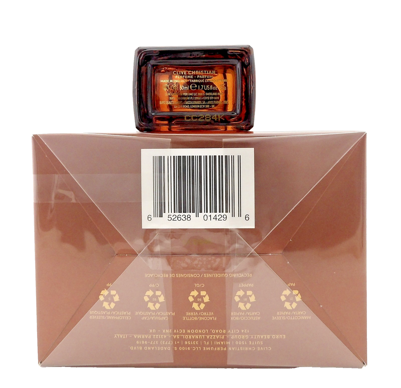 Clive Christian Private Collection E CASHMERE MUSK 1.7oz Parfum Spray New in Box