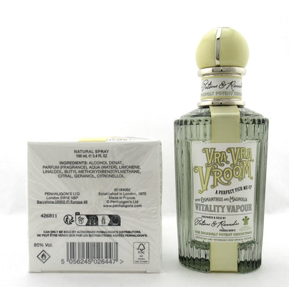 Penhaligon's VRA VRA VROOM 3.4 oz./100 ml. Eau De Parfum Spray Unisex New In Box