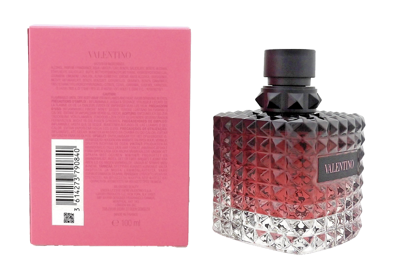 Valentino Donna Born In Roma INTENSE 3.4oz.EDP Spray for Women New NO CELLOPHANE