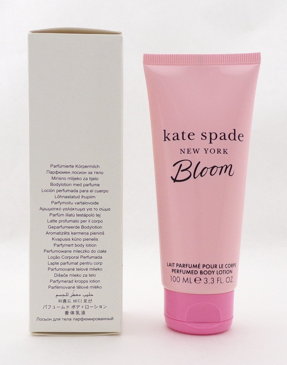Kate Spade NY BLOOM 3.3 oz. Perfumed Body Lotion for Women. New Damaged Box
