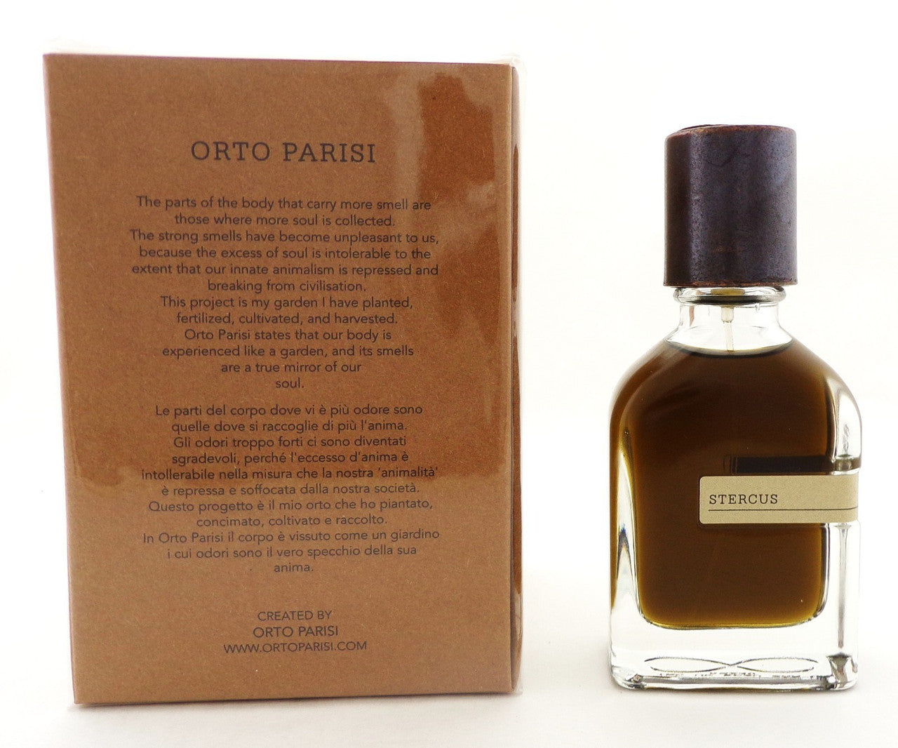 Orto Parisi STERCUS 1.7 oz. Parfum Spray Unisex. New Sealed Box