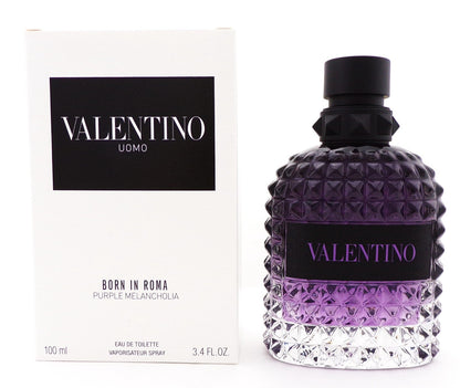 Valentino Uomo Born In Roma PURPLE MELANCHOLIA 3.4 oz. EDT Spray for Men TESTER