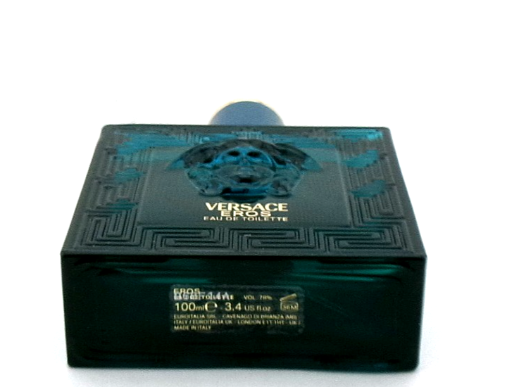 Versace Eros by Versace 3.4 oz/ 100 ml Eau de Toilette Spray for Men New NO BOX