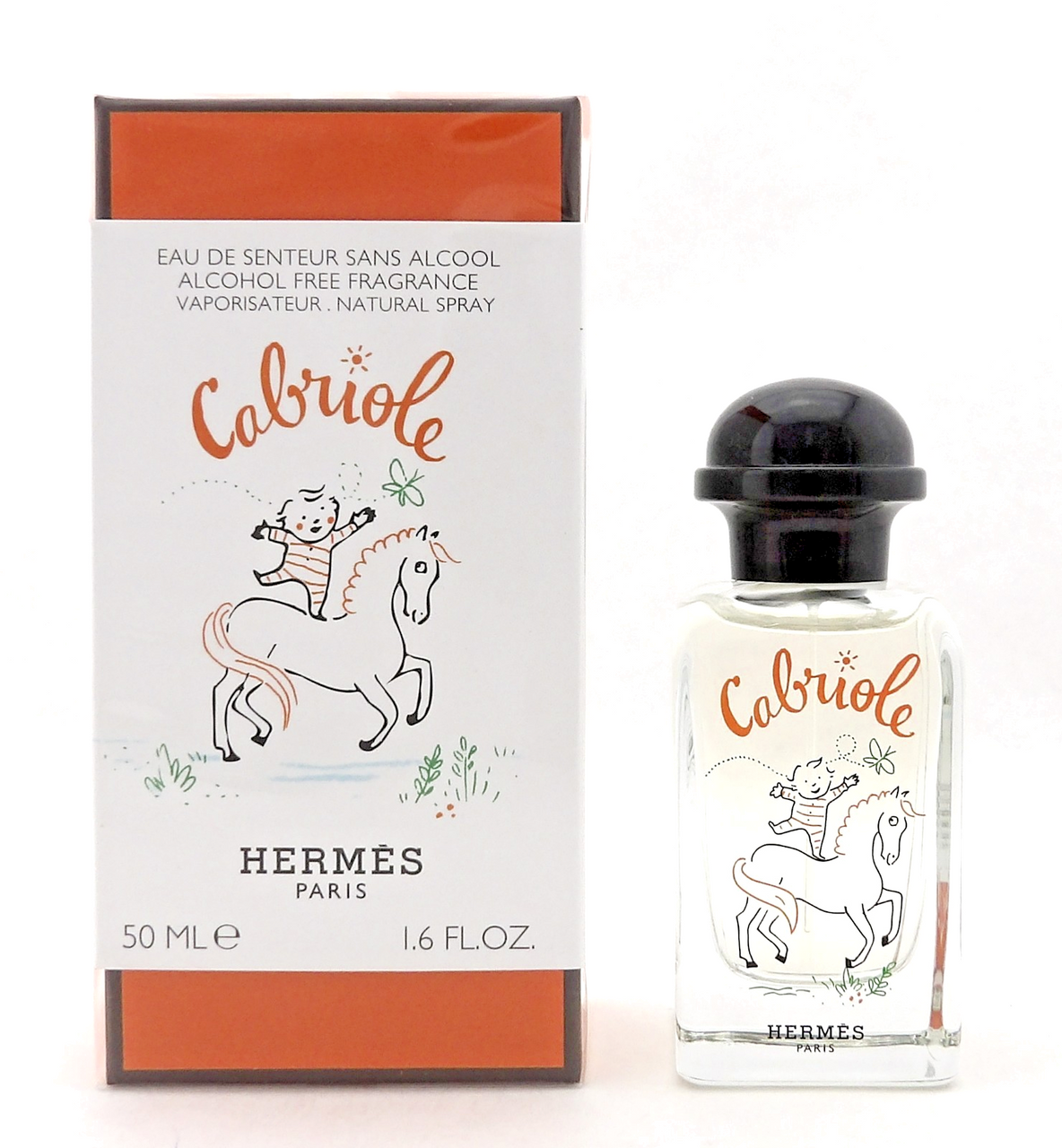 Hermes Cabriole 1.6 oz. Eau de Senteur Sans Alcohol-free Fragrance. New in Box