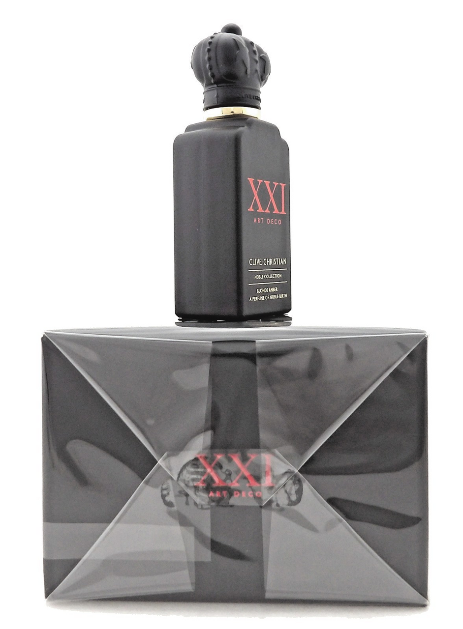 Clive Christian XXI Art Deco Blonde Amber 1.7 oz. Perfume Spray. New DAMAGED Box