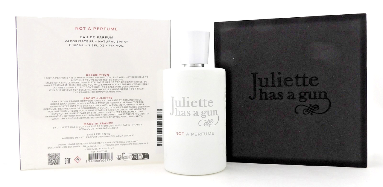 Juliette Has A Gun NOT A PERFUME 3.3 oz. EDP Spray for Women. New DAMAGED Box