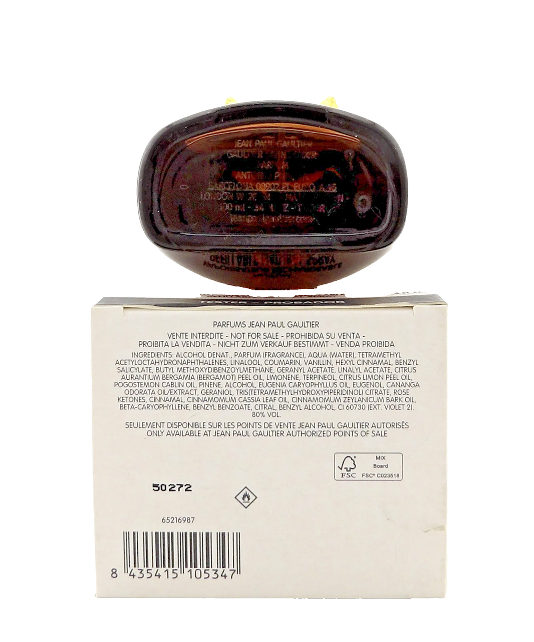 Gaultier Divine ELIXIR by Jean Paul Gaultier 3.4oz PARFUM Spray Women New Tester
