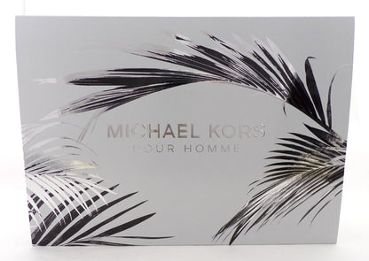 Michael Kors POUR HOMME 4 Pcs Set for Men 3.4 oz. EDP Spray+Travel+Balm+S/Gel