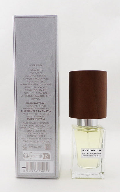 Nasomatto SILVER MUSK 1 oz. Extrait de Parfum Spray Unisex. New Sealed Box