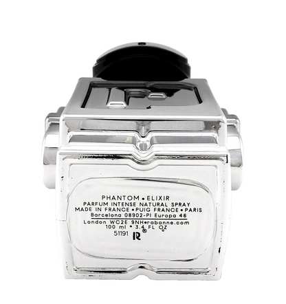 Phantom ELIXIR by Rabanne 3.4 oz/ 100 ml Parfum Intense Spray for Men New NO BOX