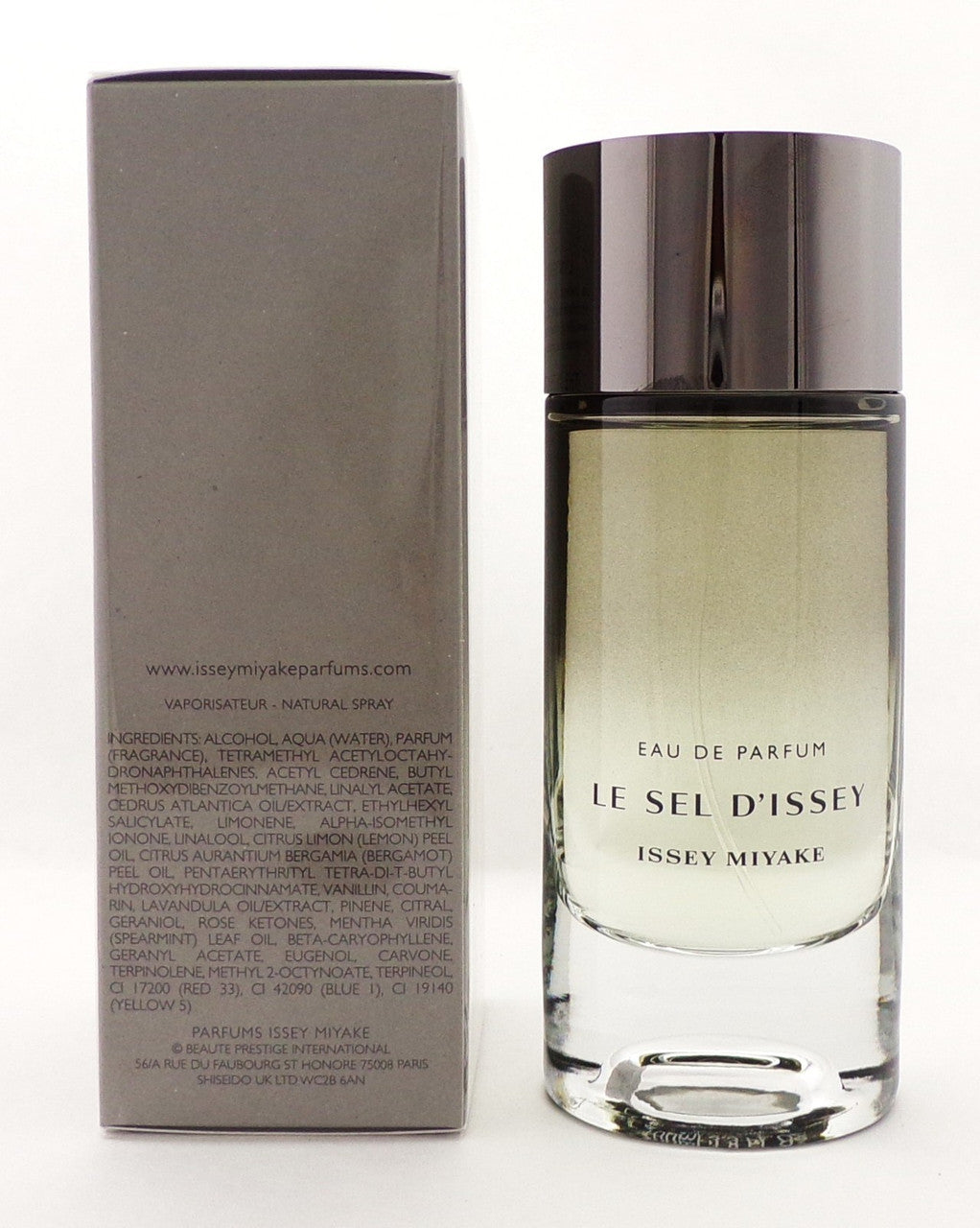 Issey Miyake Le Sel D'issey 3.3 oz. EDP Refillable Spray for Men. New Sealed Box