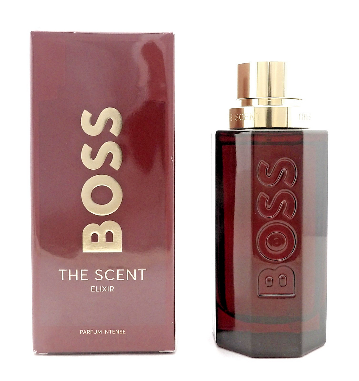 Boss The Scent ELIXIR 3.3 oz./100 ml. PARFUM Intense Spray for Men. New in Box