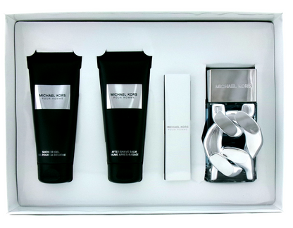Michael Kors Pour Homme 3.4 oz.EDP Spray+10ml.+S/Gel+ Balm, Slightly Damaged Box