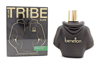 United Colors of Benetton We Are Tribe Elixir 3.0 oz EDP Spray for Men. New Box