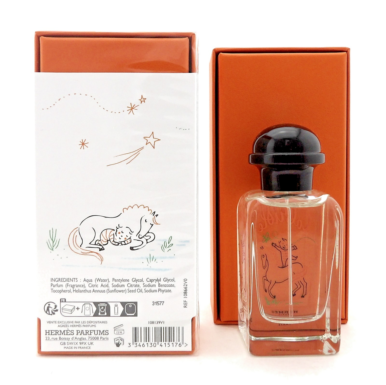 Hermes Cabriole 1.6 oz. Eau de Senteur Sans Alcohol-free Fragrance. New in Box