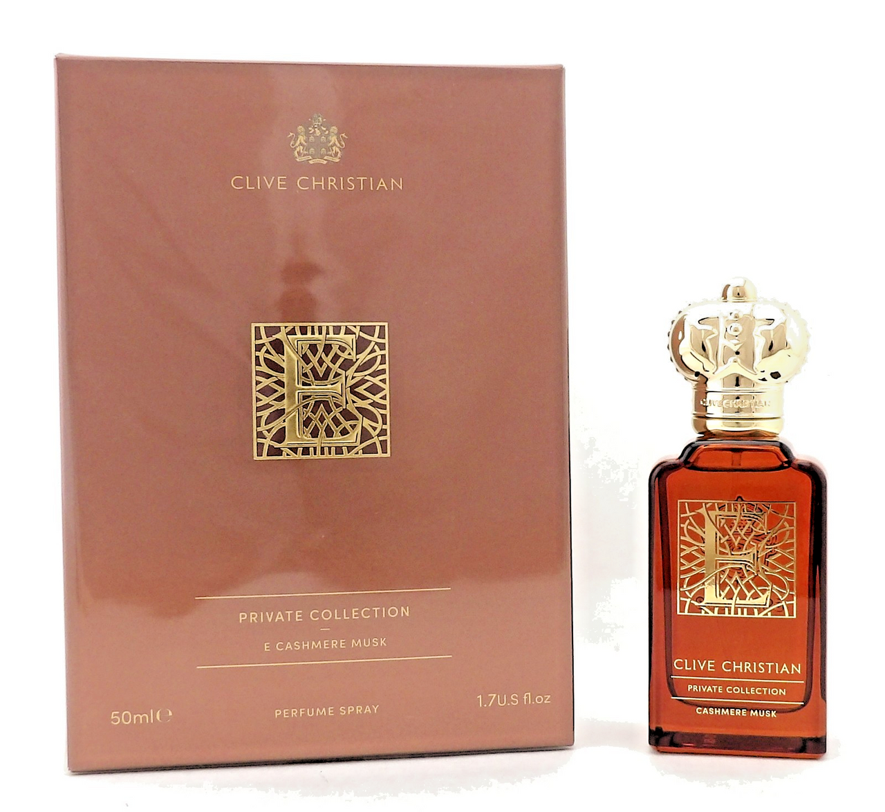 Clive Christian Private Collection E CASHMERE MUSK 1.7 oz. Parfum Spray. New Box
