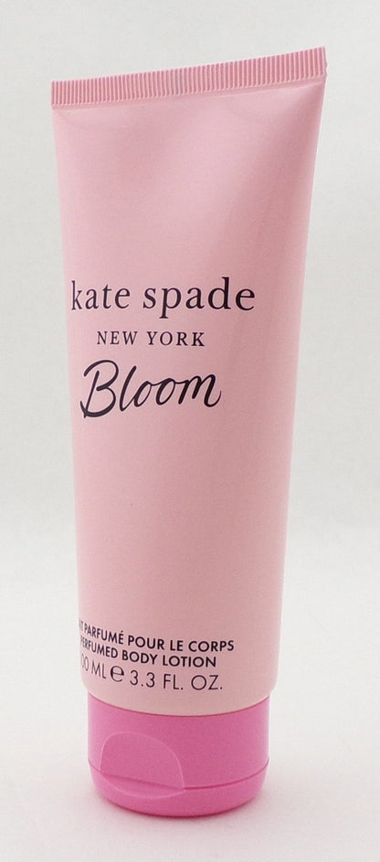 Kate Spade NY BLOOM 3.3 oz. Perfumed Body Lotion for Women. New Damaged Box