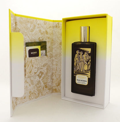 PALAIS BOURBON by Memo Paris 2.53 oz. Eau de Parfum Spray Unisex. New Sealed Box