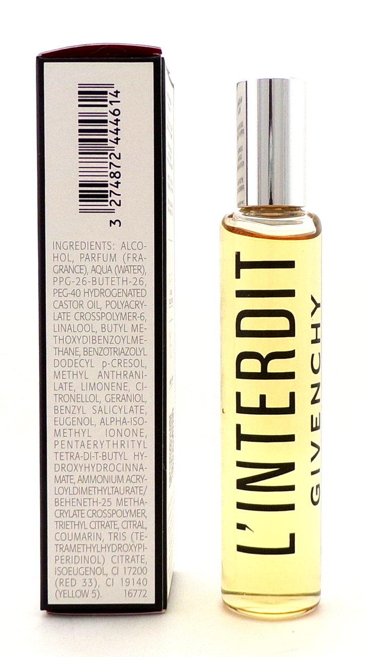 L'INTERDIT by Givenchy 0.67 oz. Eau de Parfum Pocket Roll On for Women New