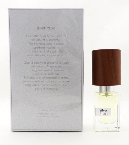 Nasomatto SILVER MUSK 1 oz. Extrait de Parfum Spray Unisex. New Sealed Box