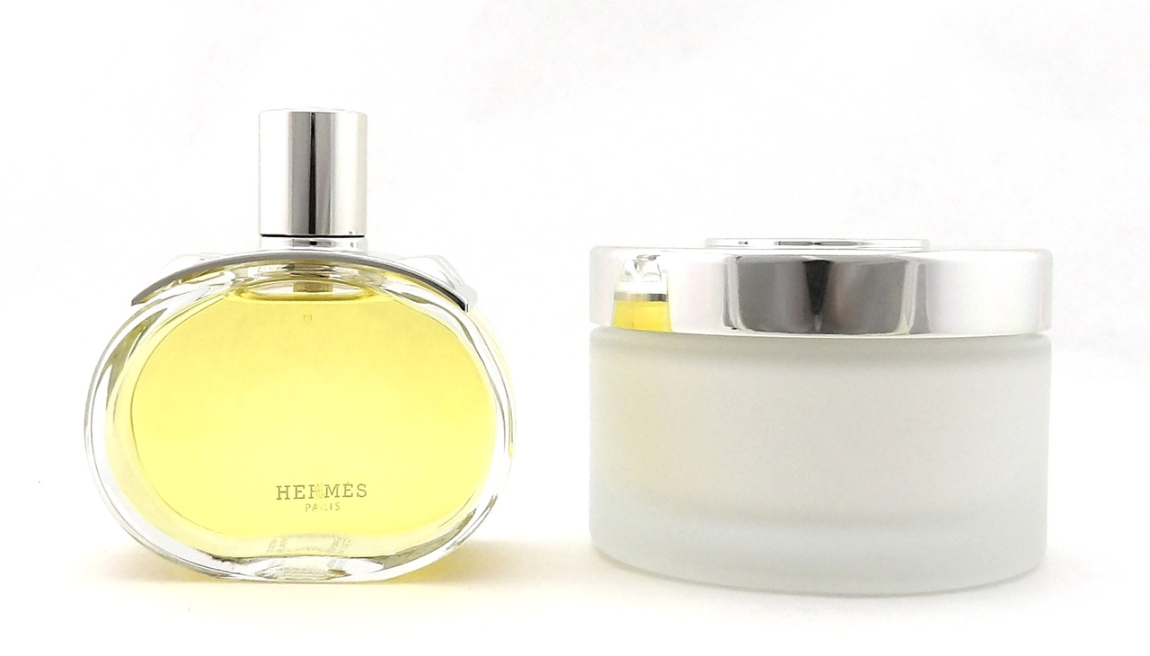 Hermes Barenia 3.3 oz. Eau de Parfum Spray + 6.5 oz. Body Cream. New Women's SET