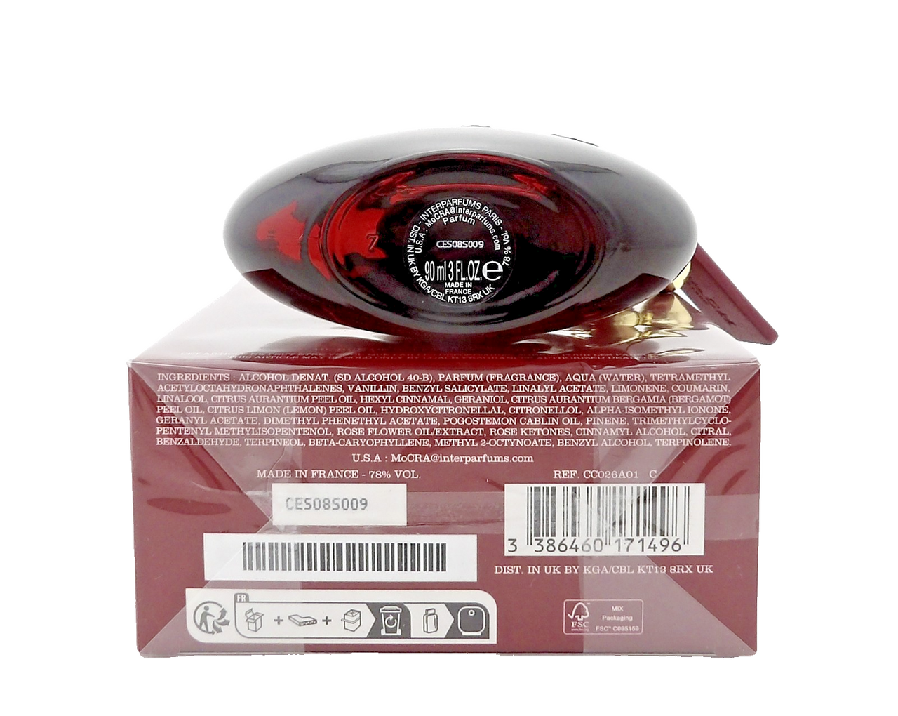 Coach Cherry by Coach 3.0 oz./ 90 ml. Parfum Spray for Women. New in Box