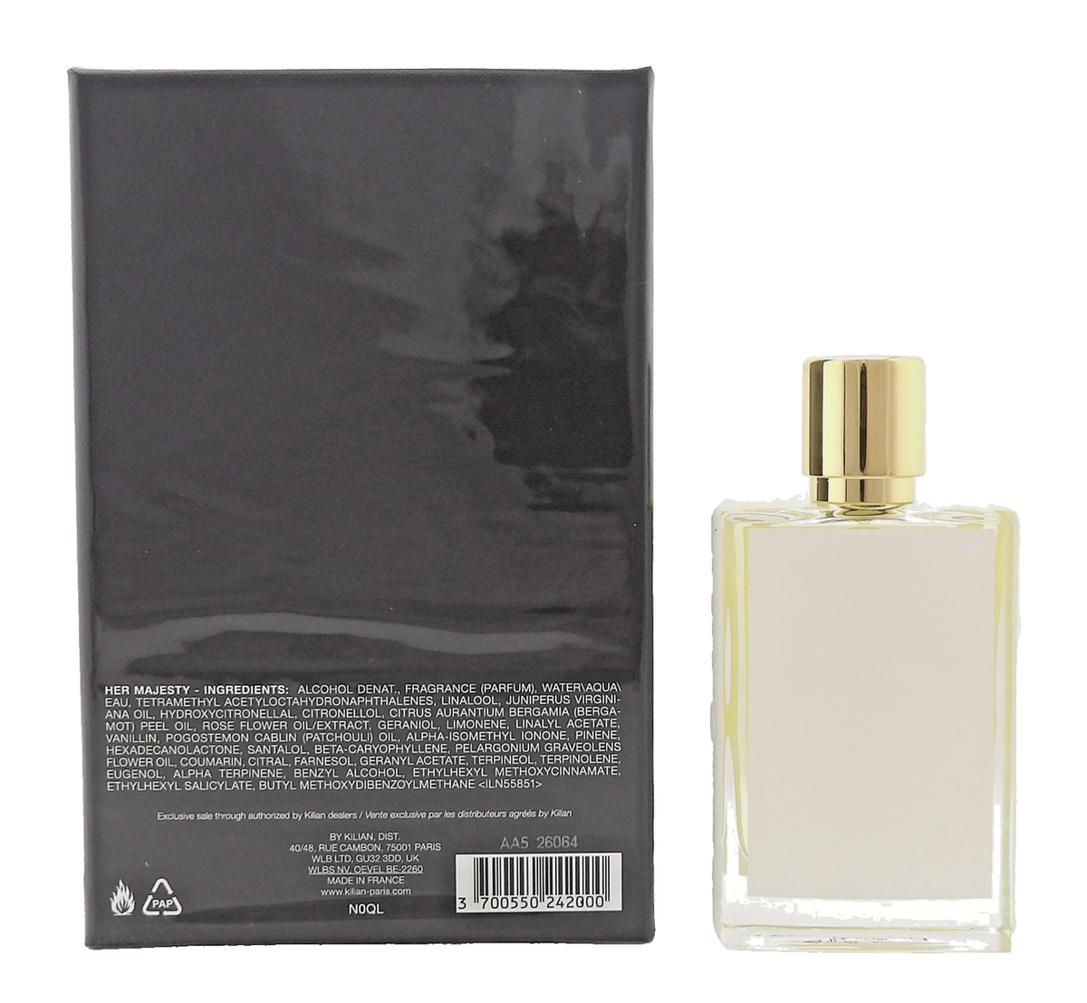 Kilian HER MAJESTY 1.7 oz./ 50 ml. Eau de Parfum Spray Women. New Sealed Box