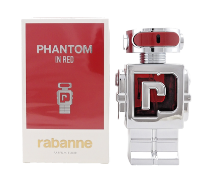 Phantom in Red by Rabanne 3.4 oz/ 100 ml Parfum Elixir Spray for Men. New in BOX