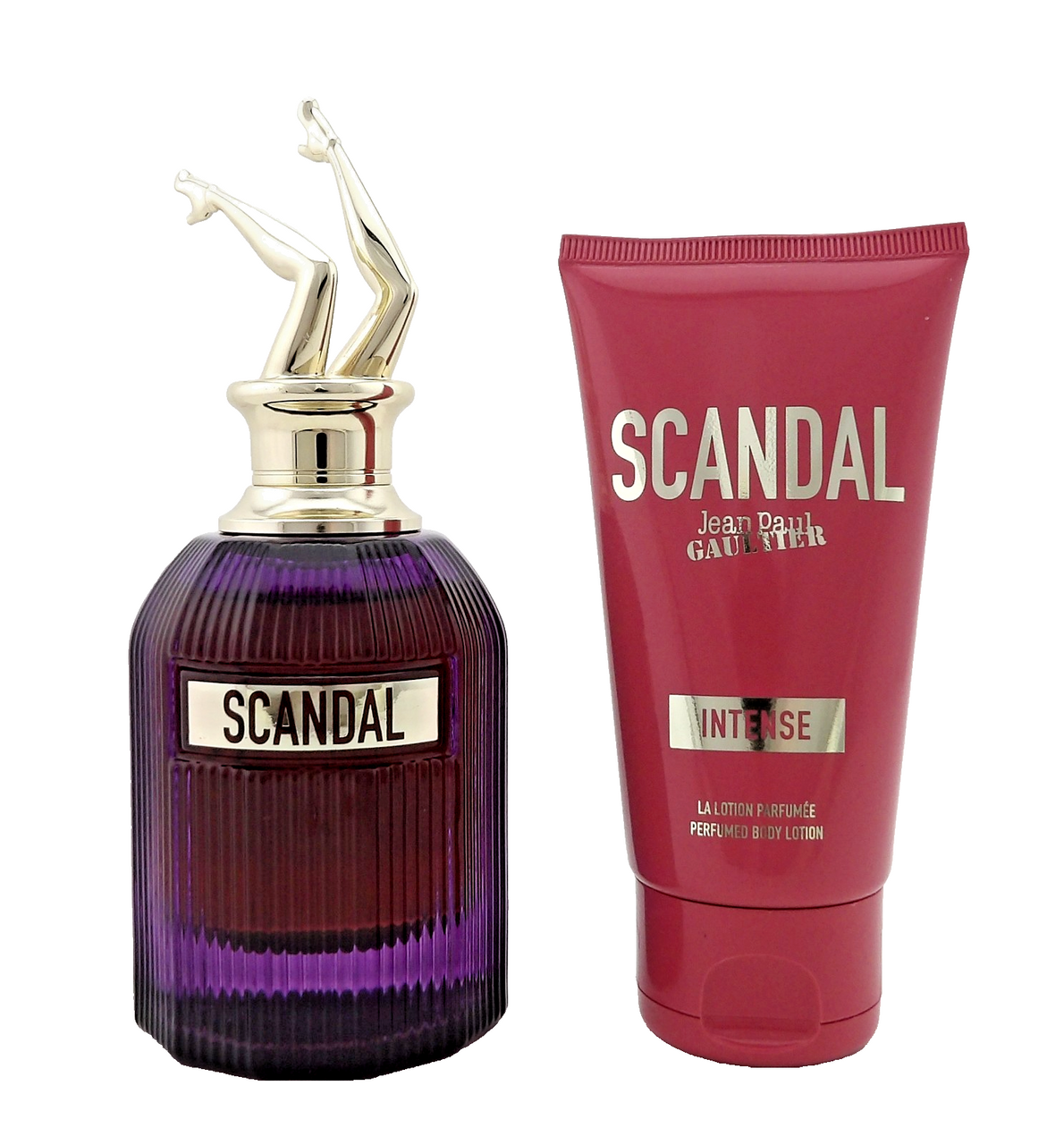 Jean Paul Gaultier Scandal INTENSE 2.7oz EDP INTENSE Spray+2.5oz B/Lot. New SET