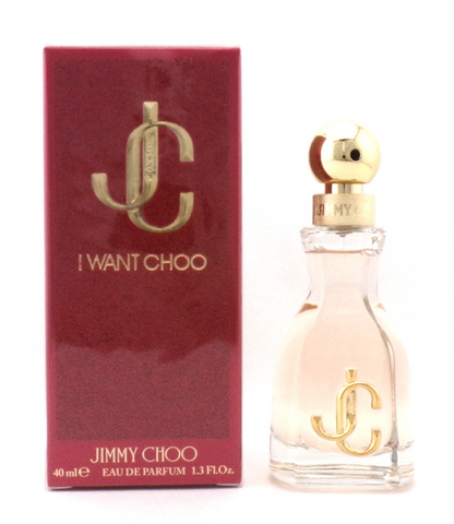 I Want Choo by Jimmy Choo 1.3 oz. Eau de Parfum Spray for Women. New DAMAGED Box