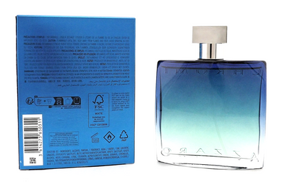Azzaro Chrome 3.38 oz./ 100 ml. Eau de Parfum Spray for Men. New. NO Cellophane