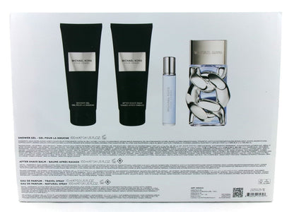 Michael Kors Pour Homme 3.4 oz.EDP Spray+10ml.+S/Gel+ Balm, Slightly Damaged Box