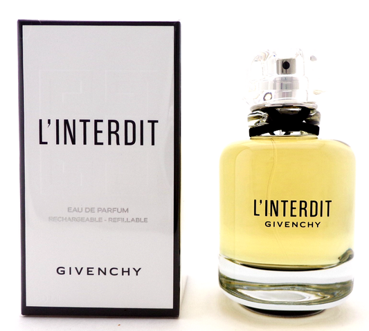 L'INTERDIT by Givenchy 3.3 oz. Eau de Parfum Refillable Spray New in Sealed Box