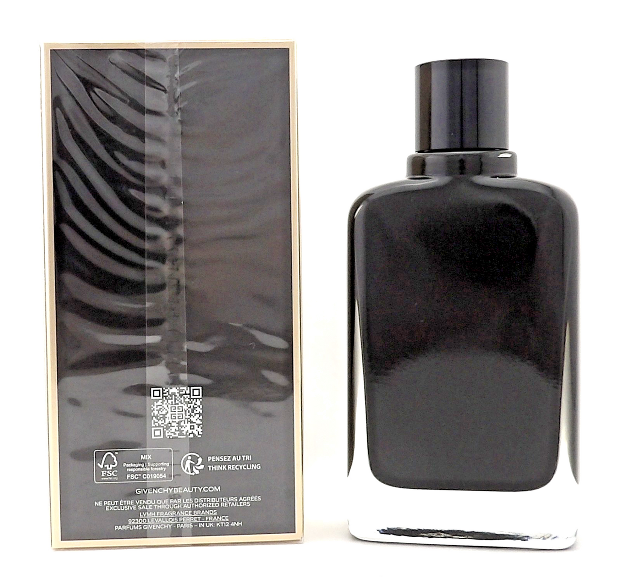 Givenchy Gentleman Society Ambree 3.3 oz. EDP Spray for Men. New. DAMAGED BOX