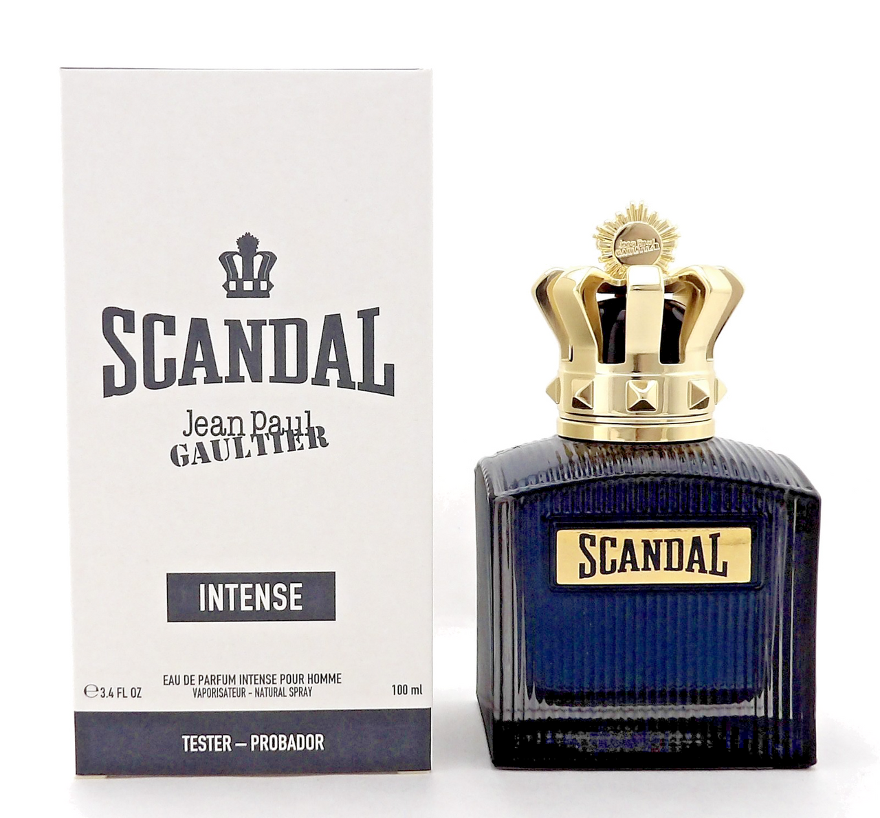 Jean Paul Gaultier Scandal INTENSE 3.4 oz. EDP Intense Spray for Men. New Tester